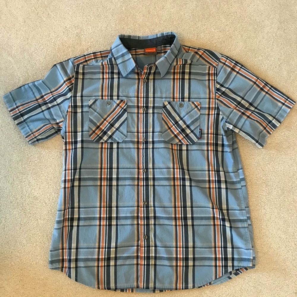 Merrell short sleeve button up